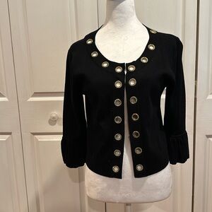 Sweater Black with rhinestones size small